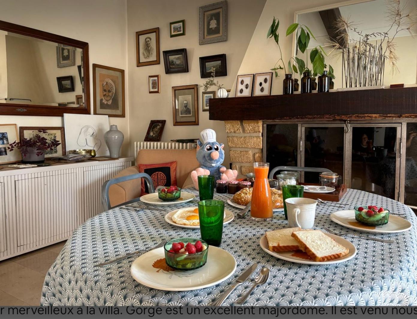 La Villa Plaisance - Maison Et Chambres D Hotes A Proximite De Chateaneuf-Du-Pape Bédarrides 외부 사진